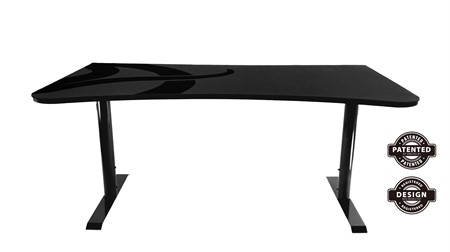 Arozzi Arena Gaming Desk - Dark Grey